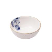 HEINEN - Blauw Bloesem - Dipschaaltje 8cm h3,5cm - thumbnail