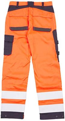 Blåkläder Multinorm inherent werkbroek 15881513 | High Vis Oranje/Marineblauw | Maat 56 - 7330509720820