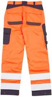 Blåkläder Multinorm inherent werkbroek 15881513 | High Vis Oranje/Marineblauw | Maat 56 - 7330509720820 - thumbnail