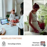 10A WiFi-aangesloten stopcontact met verbruiksmeter - Konyks Priska Mini 3 FR - thumbnail