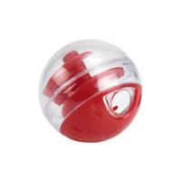 Beeztees twirly snackbal - kattenspeelgoed - rood - 5,5 cm - thumbnail
