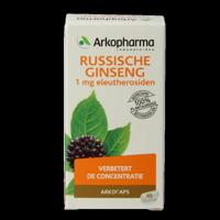 Arkocaps Russische Ginseng Capsules 45st - thumbnail