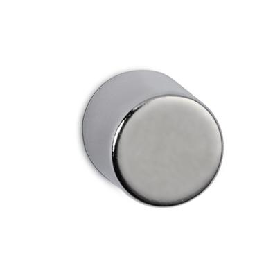 MAUL neodymium cylinder magneet, ft 10x10x10 mm, trekkracht 4 kg, zilver, blister van 4 stuk MAUL neodymium cylinder magneet, ft 10x10x10 mm, trekkracht 4 kg, zilver, blister van 4 stuk