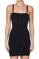 J&C strapless corrigerende onderjurk - Onderjurk met afneembandjes - Shapewear - S - Zwart- Corrigerend ondergoed - thumbnail