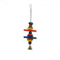 Happy Pet vogelspeeltje shootingstar hout - thumbnail