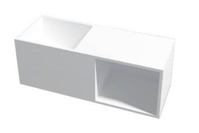 Best Design Best-Design "Ole" Fontein "Just-Solid" 54x20x20 cm Mat Wit Best Design Best-Design "Ole" Fontein "Just-Solid" 54x20x20 cm Mat Wit