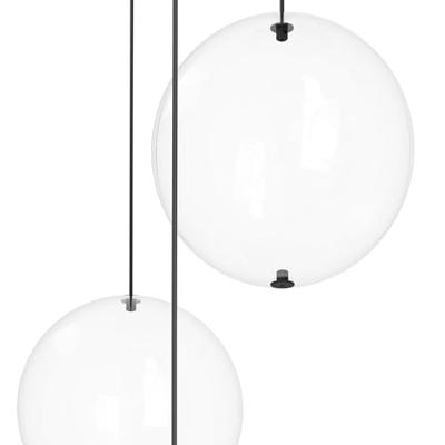 Stars of Light Desing plafondlampSantandria goud met bruine kap - 390335