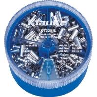Klauke ST22B Assortiment adereindhulzen 4 mm², 6 mm², 10 mm², 16 mm² Ongeïsoleerd Zilver 440 onderdelen