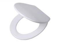 Toiletzitting Tiger Boston Softclose Duroplast Chroom Wit - thumbnail