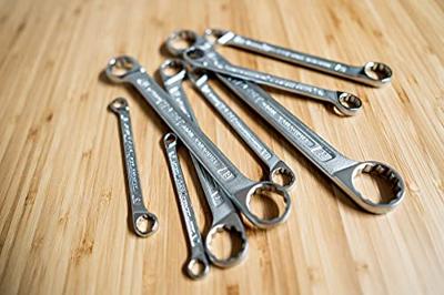 HAZET Dubbele ringsleutelset 610N/8RS - Buitentwaalfkant tractieprofiel - 8-delig - 6 x 7 - 21 x 22 HAZET Dubbele ringsleutelset 610N/8RS - Buitentwaalfkant tractieprofiel - 8-delig - 6 x 7 - 21 x 22