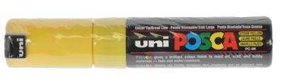 Uni-Posca Posca marker, afm pc-8k, lijndikte 8 mm, breed, straw yellow, 1 stuk