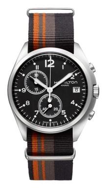 Horlogeband Hamilton H765520 / H694765109 / H76552933 Nylon/perlon Multicolor 22mm