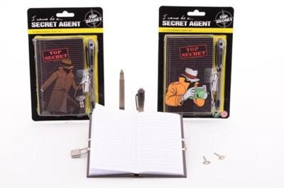 Johntoy Geheim logboek met geheimschrift pen Johntoy Geheim logboek met geheimschrift pen