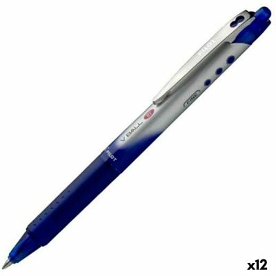Pen Roller Pilot V-BALL 07 RT 0,7 mm Blauw 0,5 mm (12 Stuks)