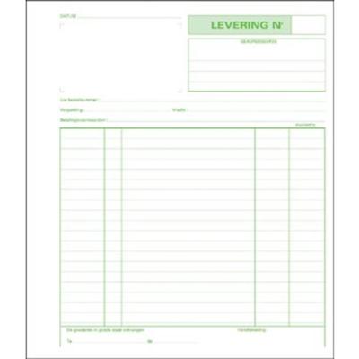 Exacompta leveringen, ft 21 x 18 cm, dupli (50 x 2 vel), Nederlandstalig