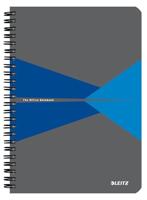 Notitieboek leitz office a5 lijn 180pag grijs bl | 5 stuks - thumbnail