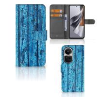 OPPO Reno10 | 10 Pro | Book Style Case | Wood Blue - thumbnail