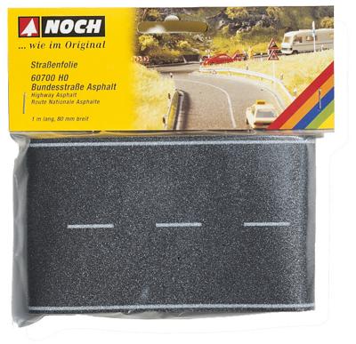 NOCH 60700 H0 Provinciale weg Recht (l x b) 1 m x 80 mm