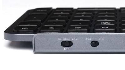 Keychron B6 Pro Ultra-Slim toetsenbord grijs