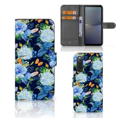 Telefoonhoesje | Met pasjeshouder | voor Sony Xperia 10 V IJsvogel Telefoonhoesje | Met pasjeshouder | voor Sony Xperia 10 V IJsvogel