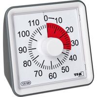 TFA Dostmann Timer VISUAL Timer Wit Analoog - thumbnail