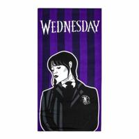 Wednesday strandlaken paars 70 x 140 cm - polyester - thumbnail