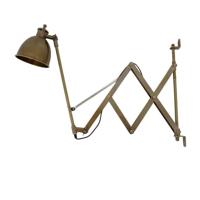 Muurlamp Ripley Antiek Messing - thumbnail