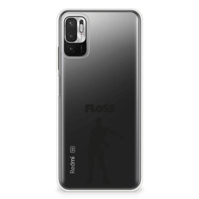 Xiaomi Redmi Note 10/10T 5G | Poco M3 Pro Telefoonhoesje met Naam Floss Xiaomi Redmi Note 10/10T 5G | Poco M3 Pro Telefoonhoesje met Naam Floss