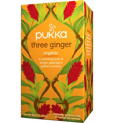 Pukka Three Ginger Thee - thumbnail