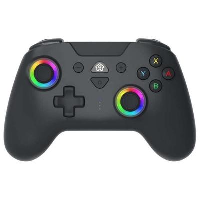 Subsonic – Draadloze controller voor Switch en Switch 2 – Wireless draadloze controller met LED, trillingen en 6-assige gyro - Zwart