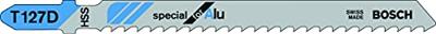 Bosch Accessories 2608631508 Decoupeerzaagblad T 127 D, Special for Aluminium, verpakking van 3 stuks 3 stuk(s)
