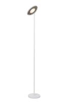 Lucide ZENITH - Vloerlamp - LED Dimb. - 1x20W 3000K - Wit - thumbnail