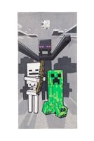 Minecraft Strandlaken mob attack 70 x 140 cm - thumbnail