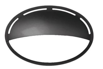 Franssen Moderne wandlampJack Oval 1-vaks zwart - 2265-10