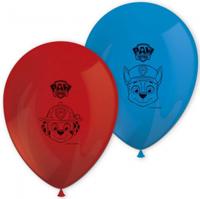 Paw Patrol Ready For Action Ballonnen 8 Stuks Rood/Blauw - thumbnail