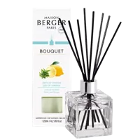 Parfumverspreider met sticks Cube 125ml Zeste de Verveine - thumbnail