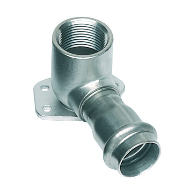 Bonfix Pressfittingen RVS 316L Muurplaat 3/4 x 22 - lange binnendraad (G) x press || (m-profiel)