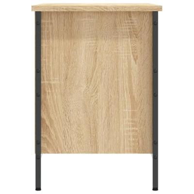 VidaXL Schoenenkast 69x35x50 cm bewerkt hout sonoma eikenkleurig - thumbnail