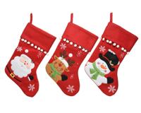 Kous pes l1b25h40 cm rood/wit a3 Decoris - Decoris - thumbnail