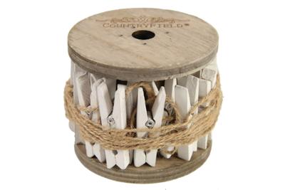 Spoel 24pcs Clips wit