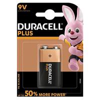 Duracell Plus batterij 9 V (6LR61/MN1604), 1 stuk - thumbnail