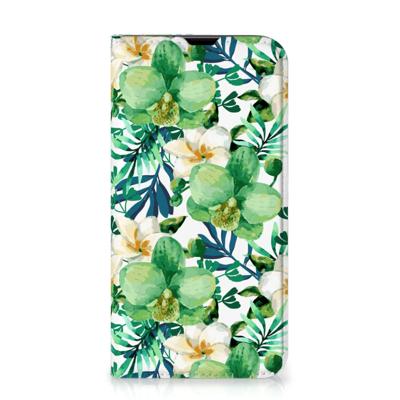 iPhone 13 Pro Smart Cover Orchidee Groen iPhone 13 Pro Smart Cover Orchidee Groen