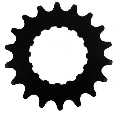 Miche kettingblad 18t voor bosch e-bike motoren zwart