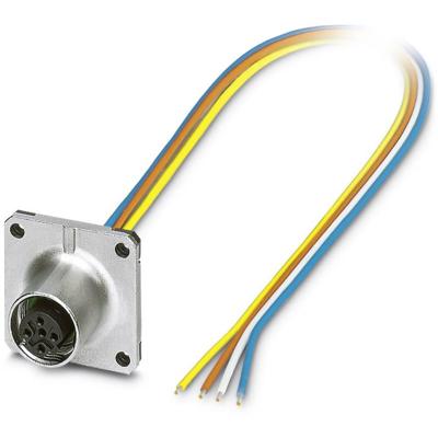 Phoenix Contact 1440960 Sensor/actuator inbouwconnector M12 Aantal polen (sensoren): 4 Bus, inbouw 0.50 m 1 stuk(s)