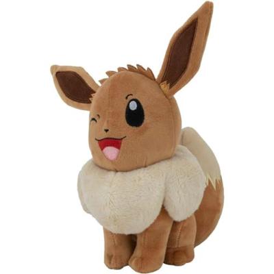 Jazwares Pokémon knuffel pluche eevee, 20cm