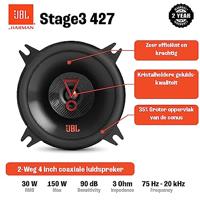 JBL Stage3 427 - 10cm Coaxiale speakers - 150 Watt piek - Zwart - thumbnail