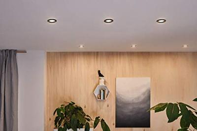 Paulmann 94471 LED-inbouwlamp Set van 3 stuks LED 18 W Zwart (mat) Paulmann 94471 LED-inbouwlamp Set van 3 stuks LED 18 W Zwart (mat)
