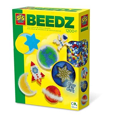 SES creative beedz strijkkralen - glow in the dark ruimte