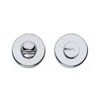 Intersteel | Rozet toilet-/badkamersluiting | 8mm | Rond | Verdekt | Kunststof Chroom - thumbnail