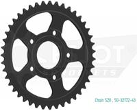 ESJOT Chain wheel 520 43 steel black - thumbnail